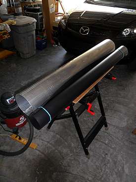 ProtoStar FlockBoard Material rerolled for fitting and trimming in Main Tube - 3 (Click to go to page)