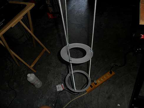 With all holes drilled, baffle rack assembly is now underway - 41 (Click to go to page)