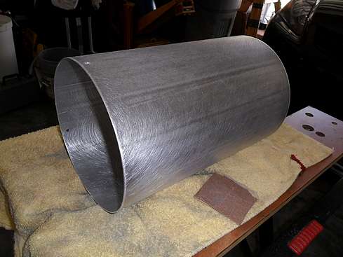100-grit sanding of Dew Shield - 4 (Click to go to page)