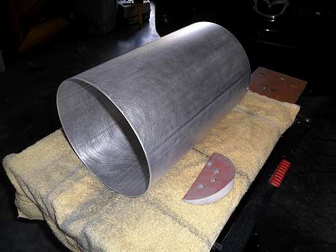 220-grit sanding of Dew Shield - 5 (Click to go to page)