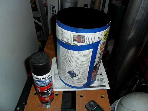 Initial flocking coat using Truck Bed Liner - 1 (Click to go to page)