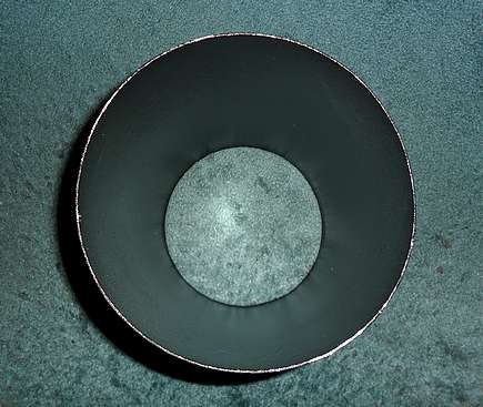 Cured Truck Bed Liner ready for flat black coat - 2 (Click to go to page)