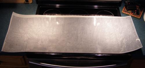 15 Mil Mylar applied to the back of ProtoStar flocking material.