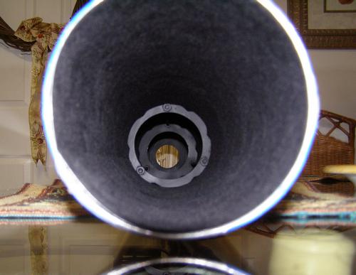 ProtoStar and baffle rack installed in tube.