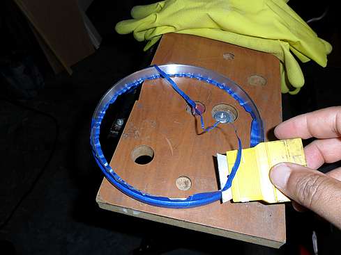 Prepping Front Lens Cell and threaded Retaining Ring for painting - 4 (Click to go to page)
