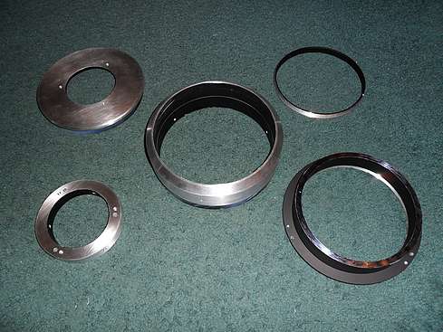 Flocked Objective Cell and Focuser Backplated components - Some parts will be painted - 8 (Click to go to page)