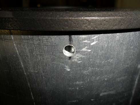 Focuser Backplate test fit to Main Tube after adding filler strips - 10 (Click to go to page)