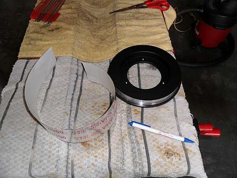 Prepping Focuser Backplate to attach to Main Tube - 3 (Click to go to page)