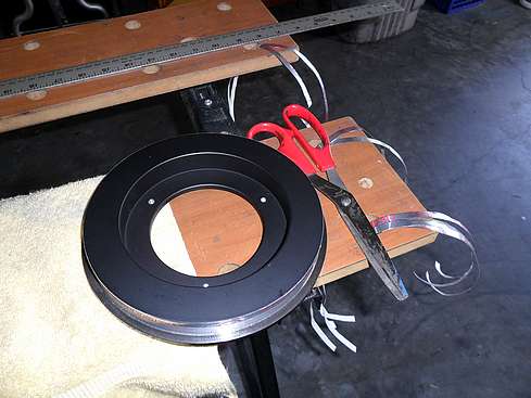 Aluminum Tape filler strips to wrap around Focuser Backplate - 5 (Click to go to page)