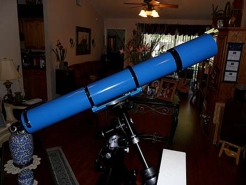 The completed OTA atop my Losmandy G11! - 5 (Click to go to page)