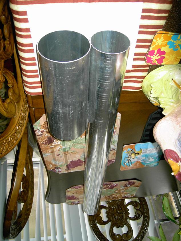 Aluminum tubing for the OTA.