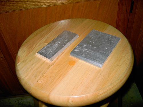Cradle Ring Templates ready for tracing onto the Teakwood.