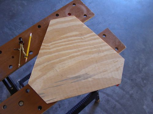 The Cradle Ring sections being test fitted before the hardware is added.