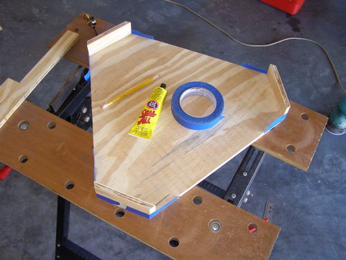 The Cradle Ring Dowel Nuts being prepped for painting.