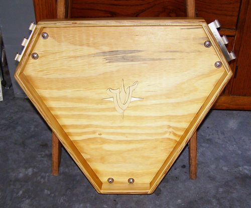 Cradle Ring Hinge Plates being cut out.