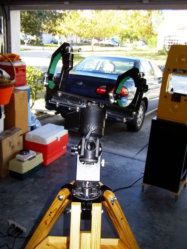 The Cradle Ring sections being test fitted before the hardware is added.