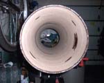 Sonotube-Unsanded Epoxy Sealed Edges-Front End View